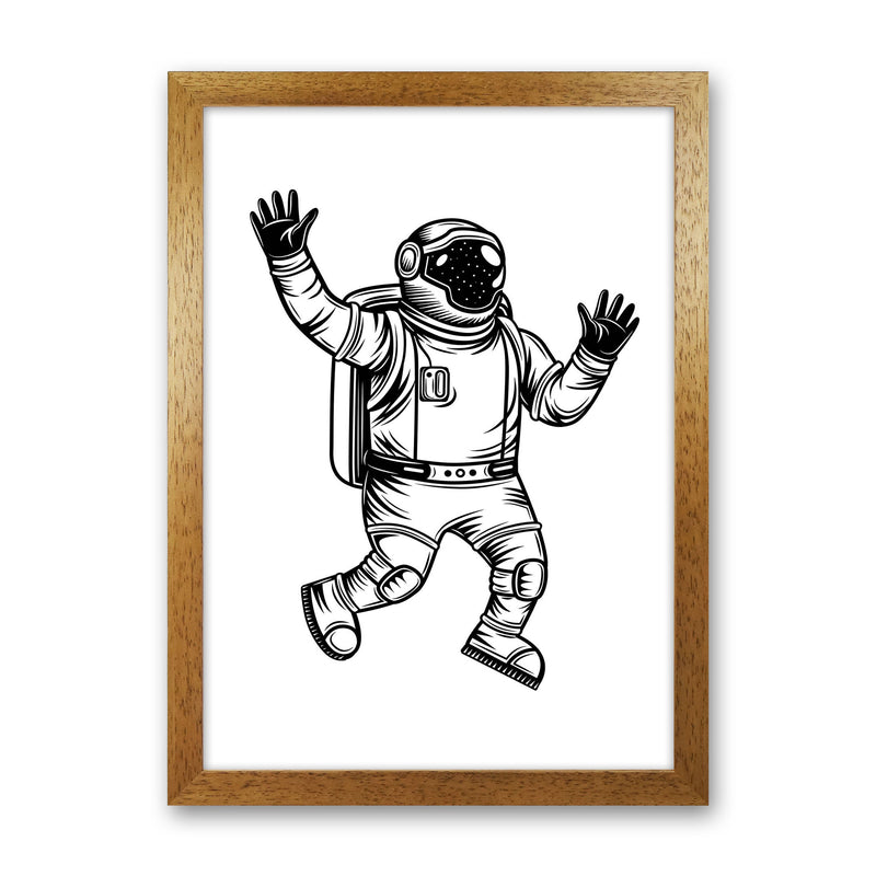 Space Man Art Print by Jason Stanley Oak Grain