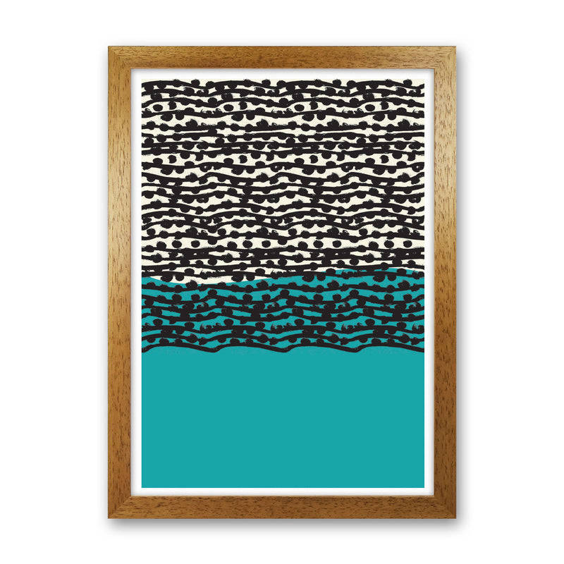 Blue Vibe Art Print by Jason Stanley Oak Grain