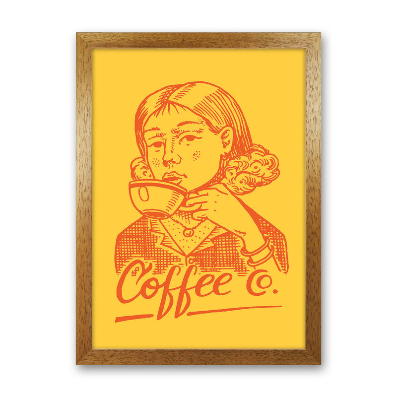 Coffee Art Print by Jason Stanley Oak Grain