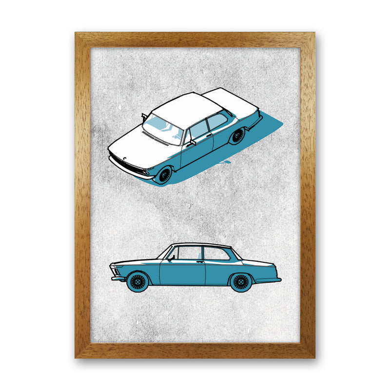 Minimal Car Series I Art Print by Jason Stanley Oak Grain