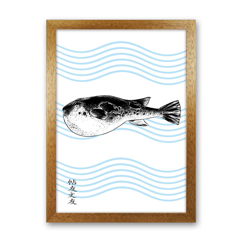 Fugu Art Print by Jason Stanley Oak Grain