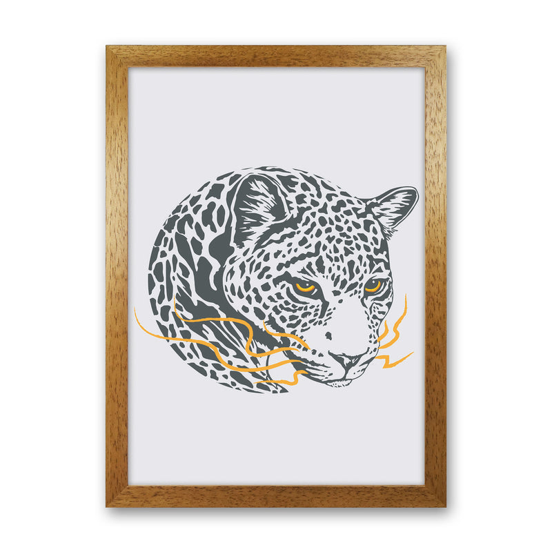 Wise Leopard Art Print by Jason Stanley Oak Grain