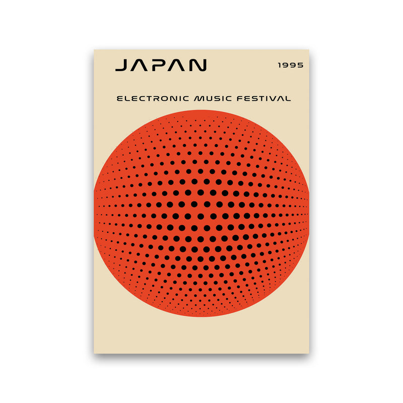 Japan Electronic Music Festival Art Print by Jason Stanley Print Only