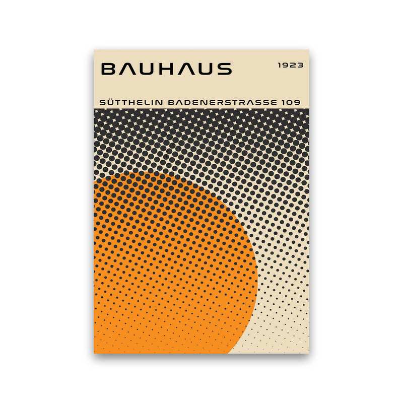 Bauhaus Geometric Yellow Vibe II Art Print by Jason Stanley Print Only