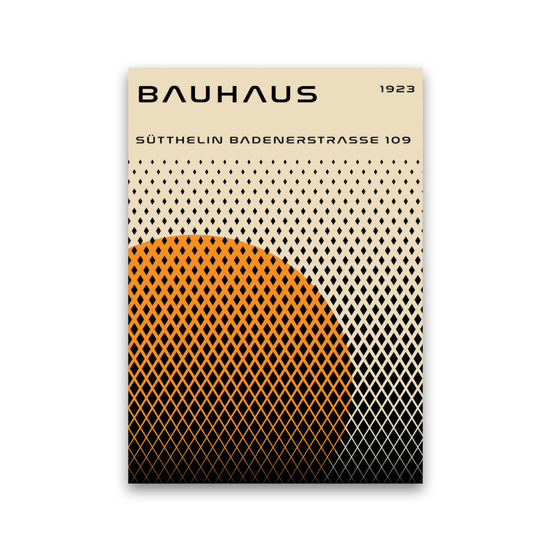 Bauhaus Geometric Yellow Art Print by Jason Stanley Print Only