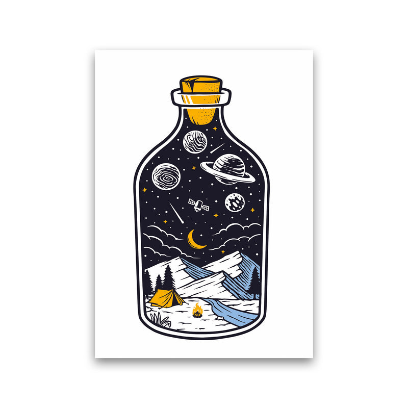 The Universe In A Bottle Art Print by Jason Stanley Print Only