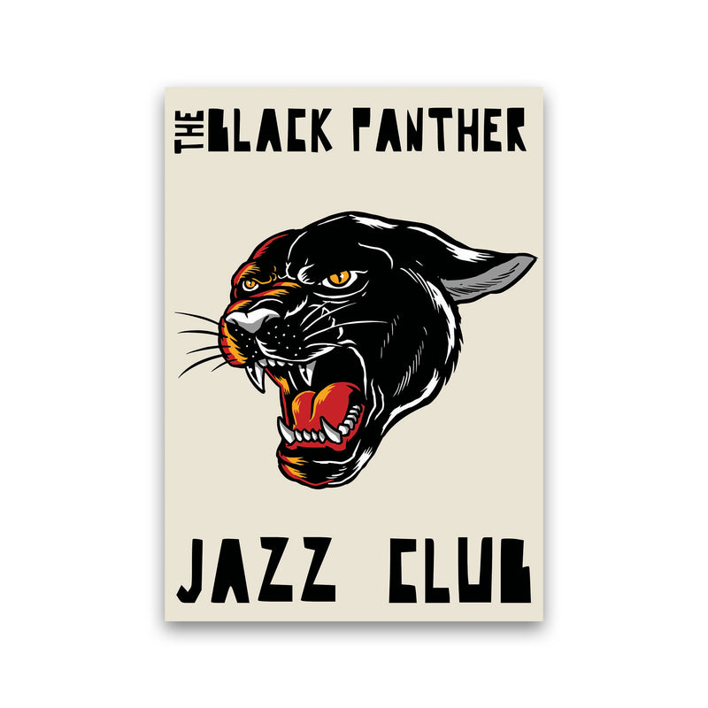 Black Panther Jazz Club Art Print by Jason Stanley Print Only