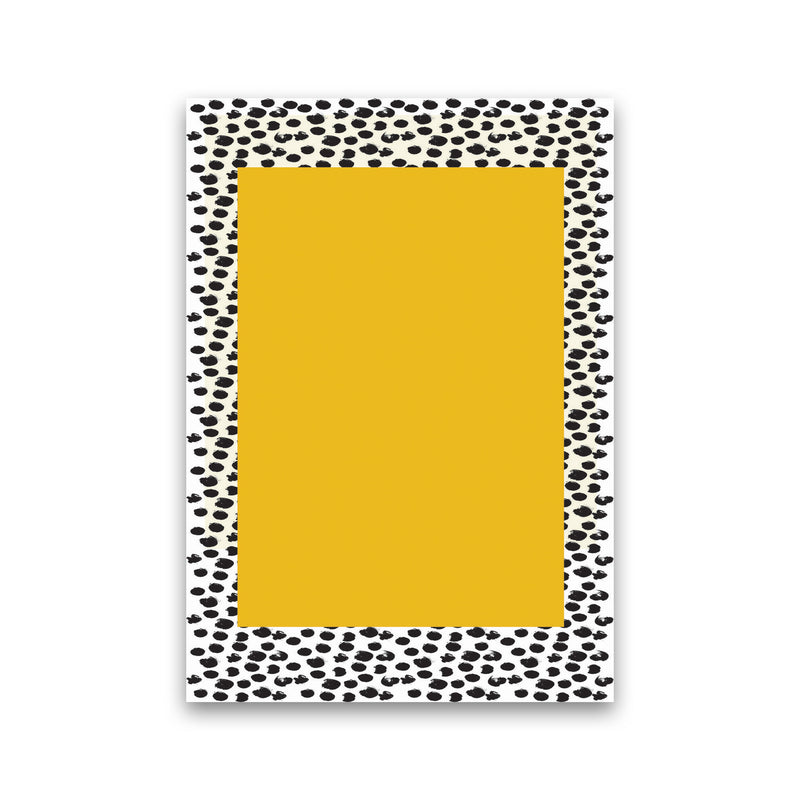 Minimal Yellow Poster Art Print by Jason Stanley Print Only