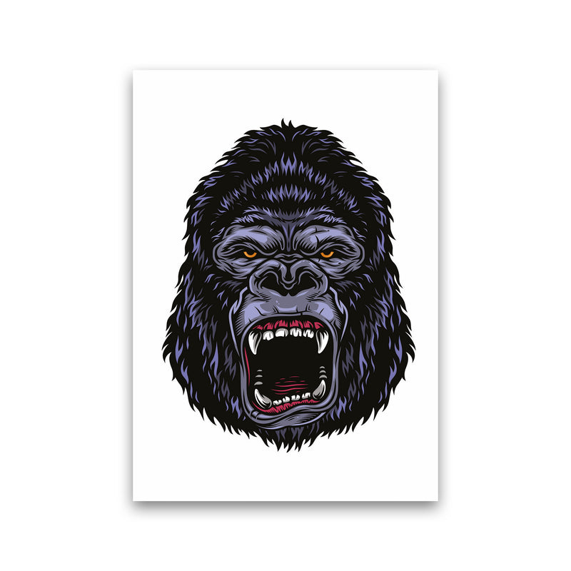 Gorilla Illustration Art Print by Jason Stanley Print Only