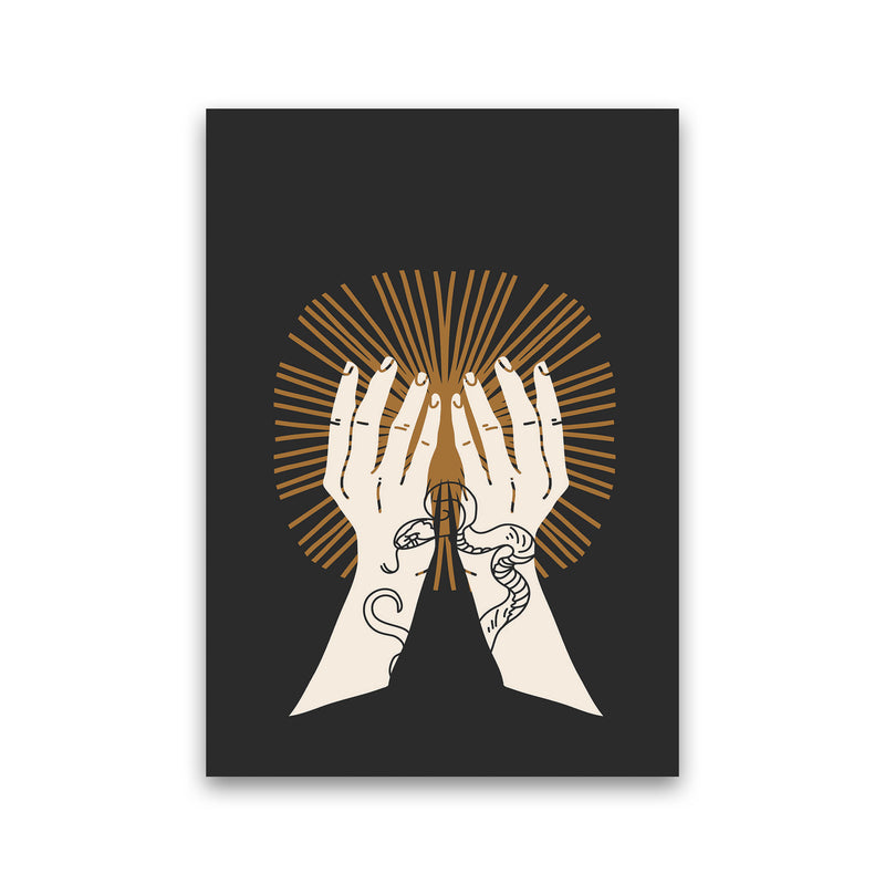 Hand Drawn Spiritual Art Print by Jason Stanley Print Only