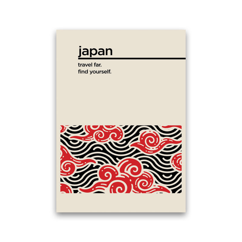 Japan Find Yourself Art Print by Jason Stanley Print Only