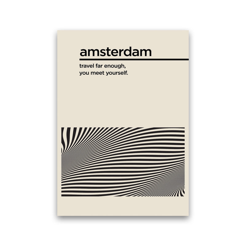 Amsterdam Travel II Art Print by Jason Stanley Print Only