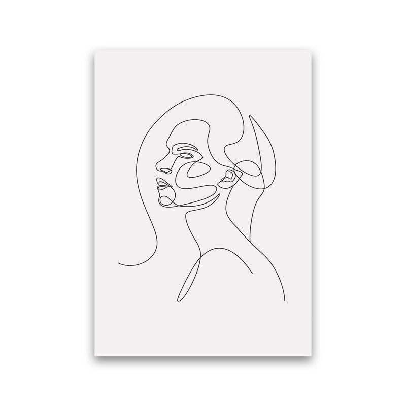 Woman Line Drawing Art Print by Jason Stanley Print Only