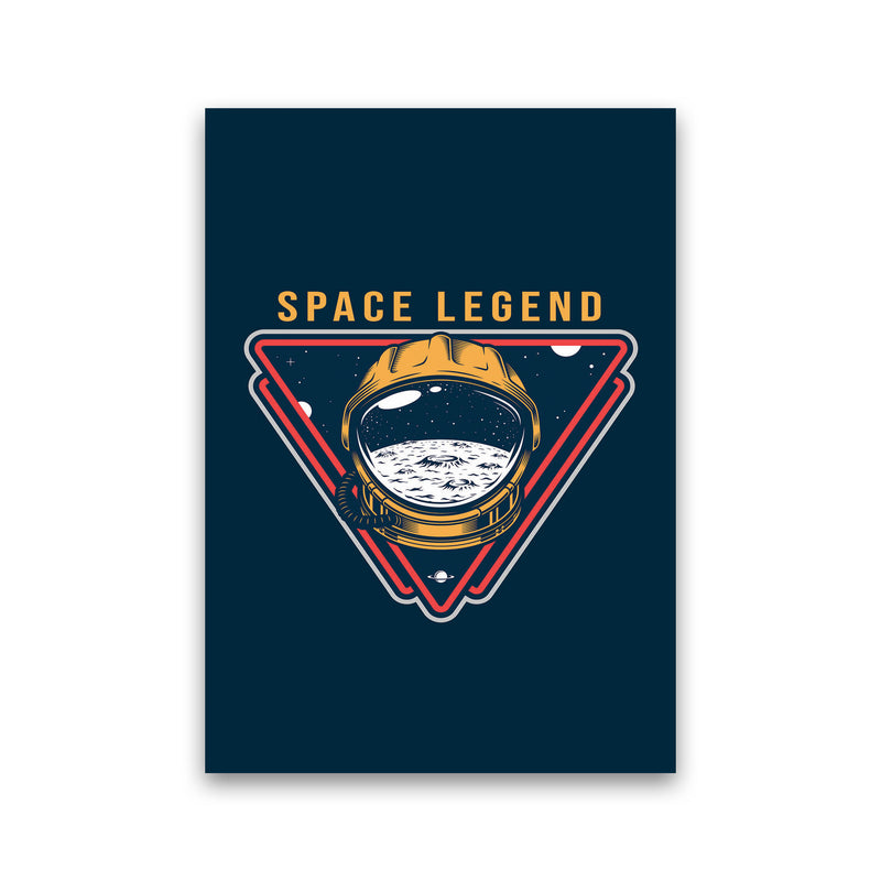 Space Legend Blue Art Print by Jason Stanley Print Only