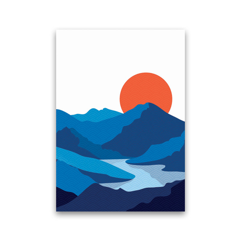 Japanese Mountain Art Print by Jason Stanley Print Only