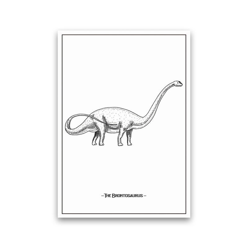 The Brontosaurus Art Print by Jason Stanley Print Only