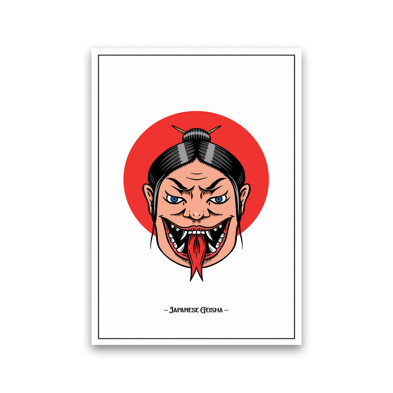 Japanese Geisha Art Print by Jason Stanley Print Only