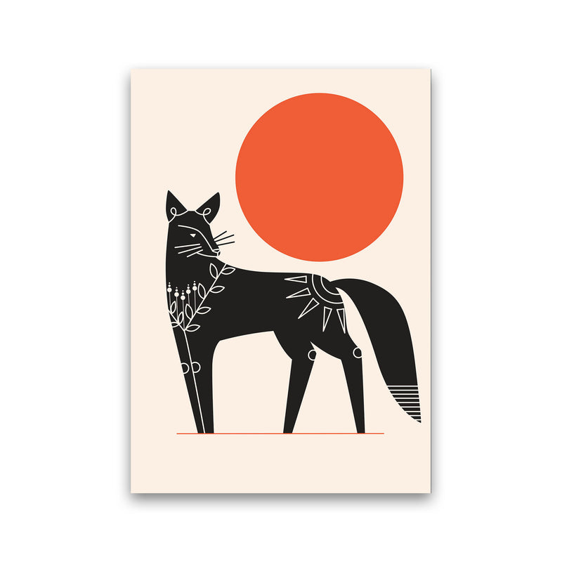 Fox And The Sun Art Print by Jason Stanley Print Only