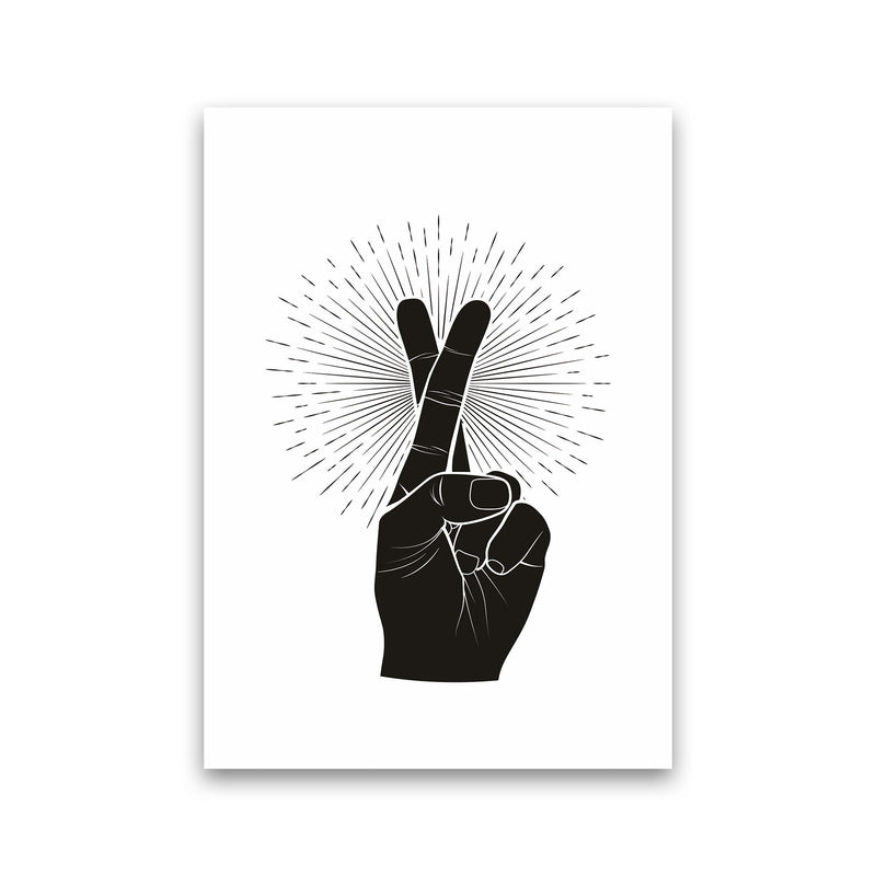 Fingers Crossed Art Print by Jason Stanley Print Only