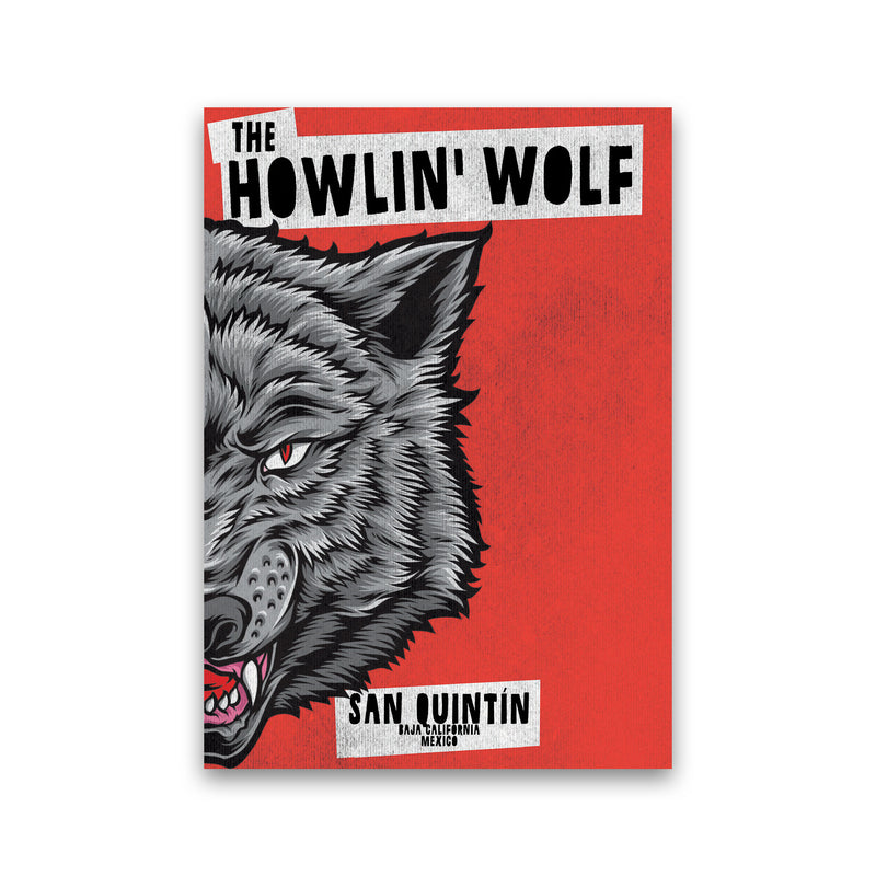 The Howlin Wolf Art Print by Jason Stanley Print Only