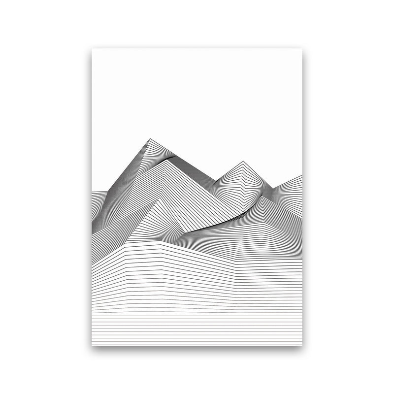 Line Mountains Art Print by Jason Stanley Print Only