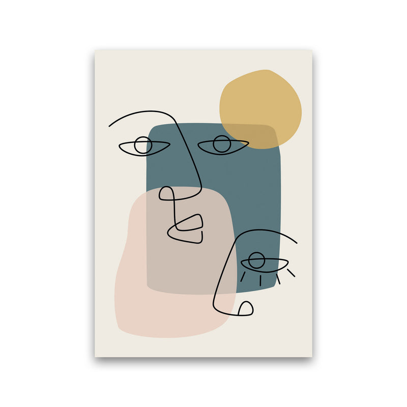 Abstract Faces Art Print by Jason Stanley Print Only