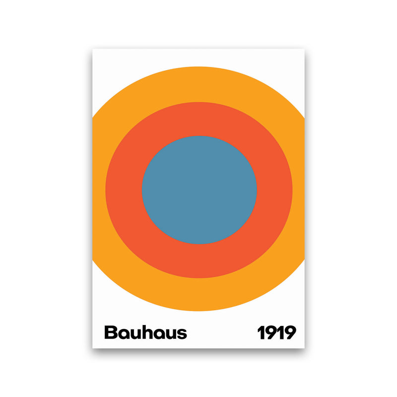 Bauhaus Circle Art Print by Jason Stanley Print Only