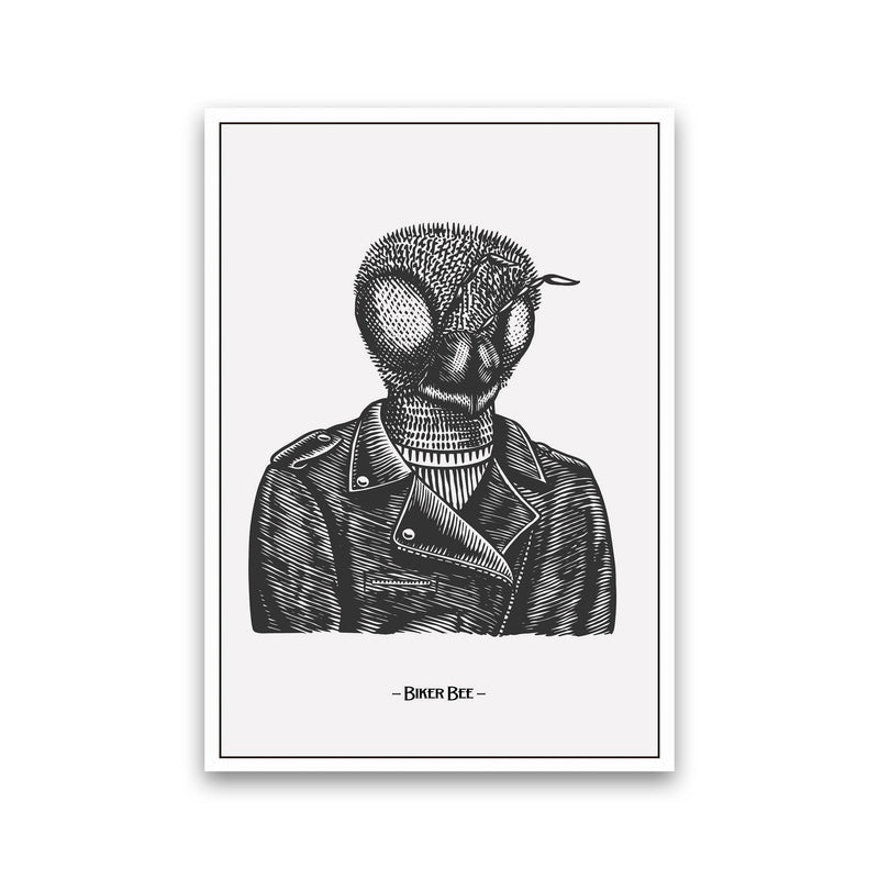 The Biker Bee Art Print by Jason Stanley Print Only