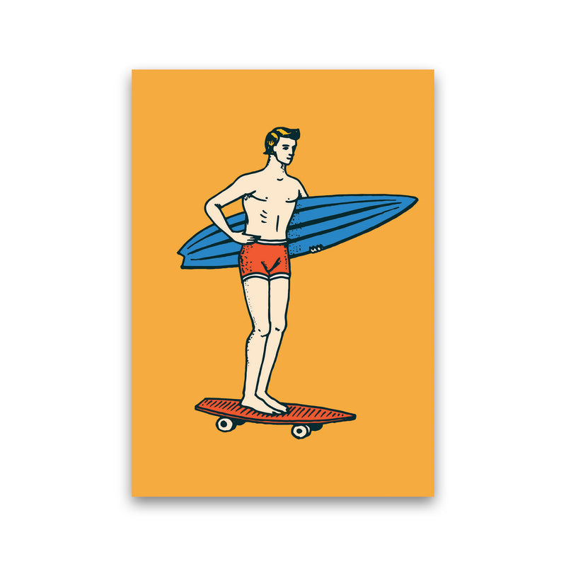 Gone Surfin' Art Print by Jason Stanley Print Only