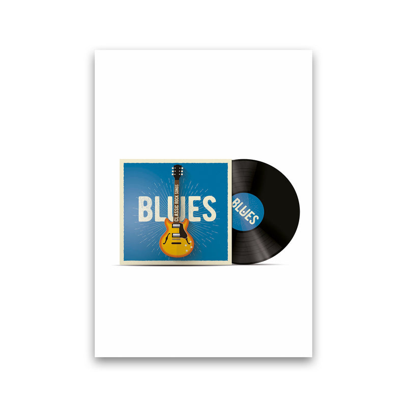 Blues Vinyl Art Print by Jason Stanley Print Only