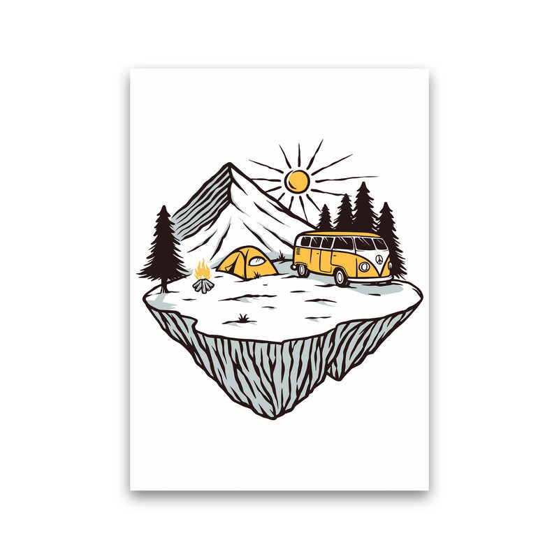 Camp Vibes Art Print by Jason Stanley Print Only