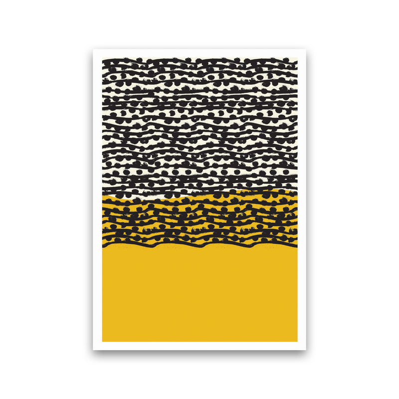 Yellow Vibe Art Print by Jason Stanley Print Only