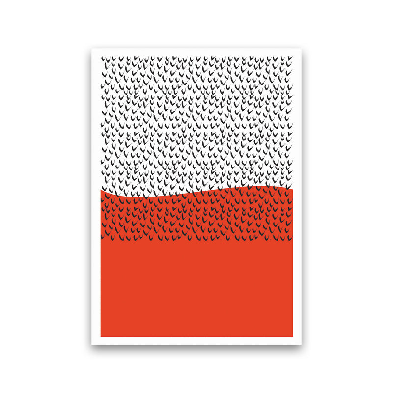 Red Vibe Art Print by Jason Stanley Print Only