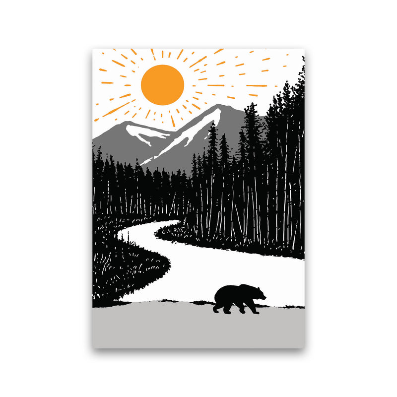 Bear By The River Art Print by Jason Stanley Print Only