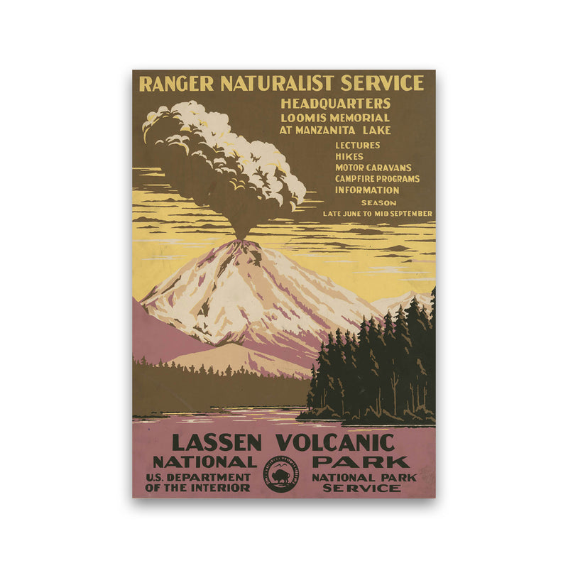 Lassen Volcanic National Park Art Print by Jason Stanley Print Only
