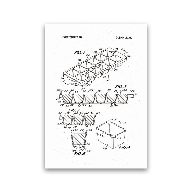 Ice Cube Tray Patent Art Print by Jason Stanley Print Only