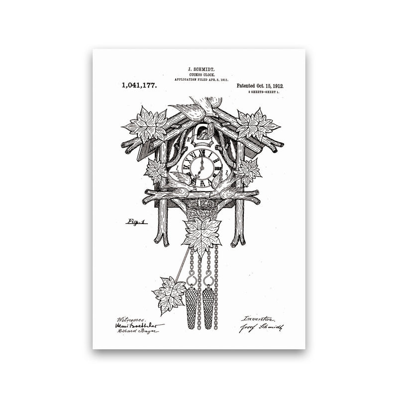 Cuckoo Clock Patent Art Print by Jason Stanley Print Only