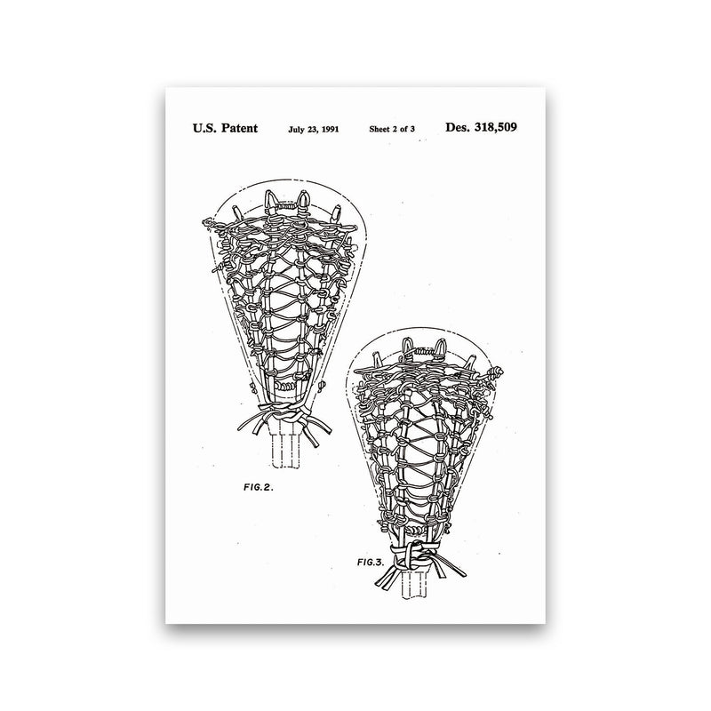 Lacross Stick Patent Art Print by Jason Stanley Print Only