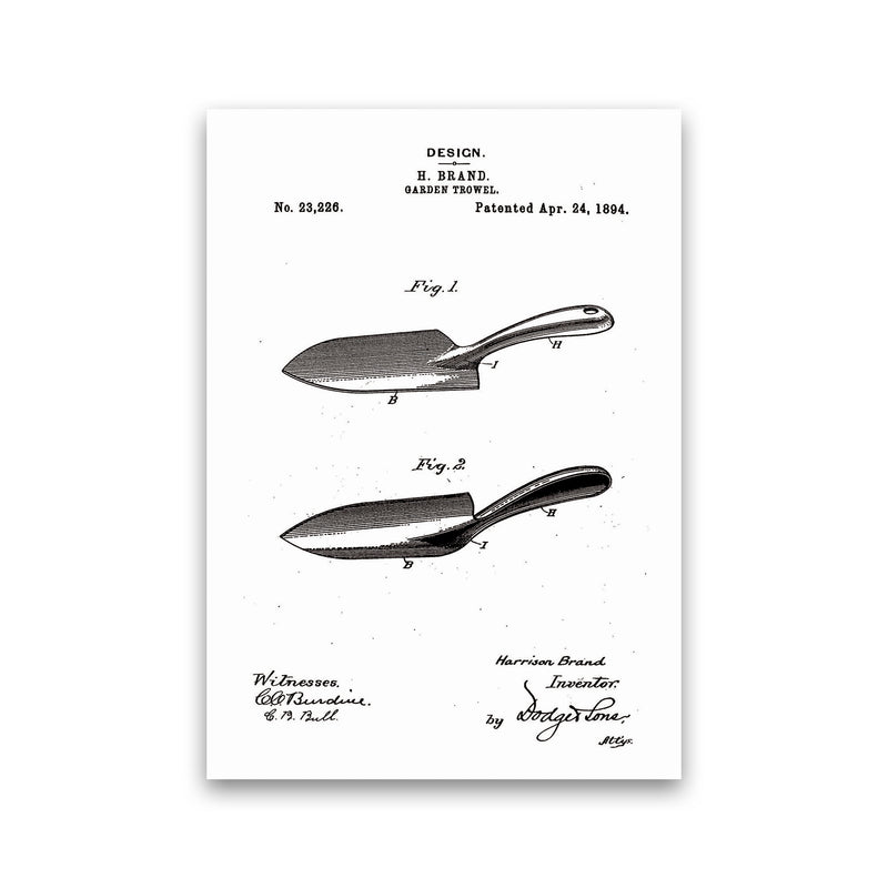 Garden Shovel Patent Art Print by Jason Stanley Print Only