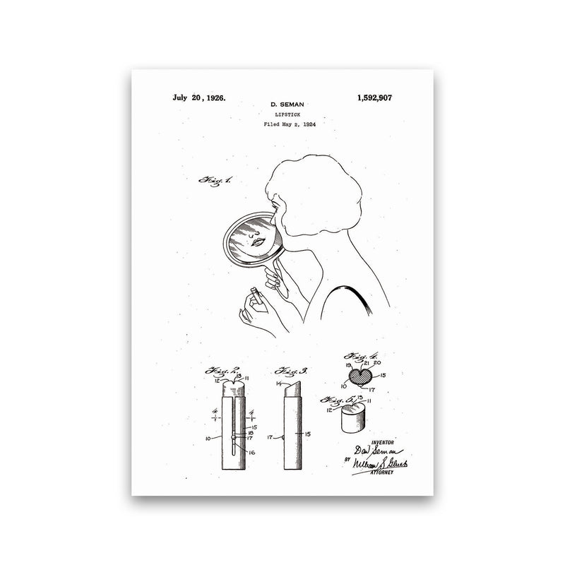 Lipstick Patent Art Print by Jason Stanley Print Only