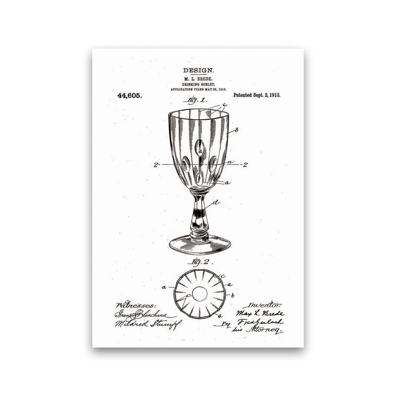 Goblet Patent Art Print by Jason Stanley Print Only