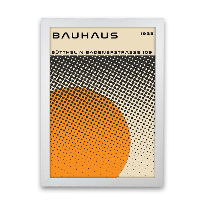 Bauhaus Geometric Yellow Vibe II Art Print by Jason Stanley White Grain