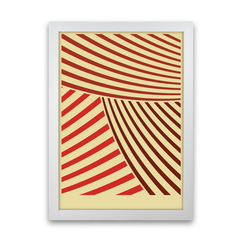 Minimal Geometric Series - 38 Art Print by Jason Stanley White Grain