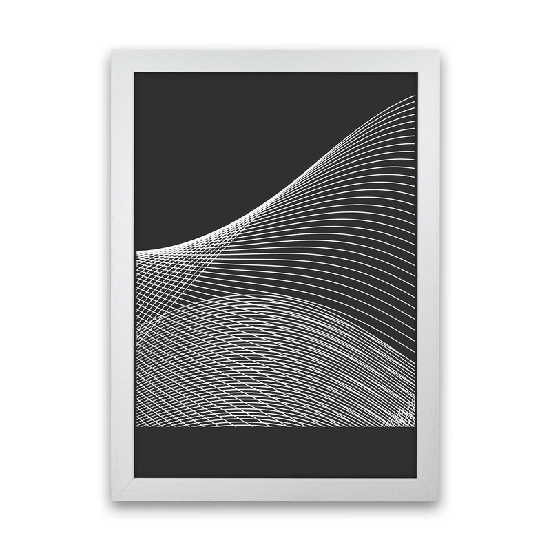 Minimal Geometric Series - 13 Art Print by Jason Stanley White Grain