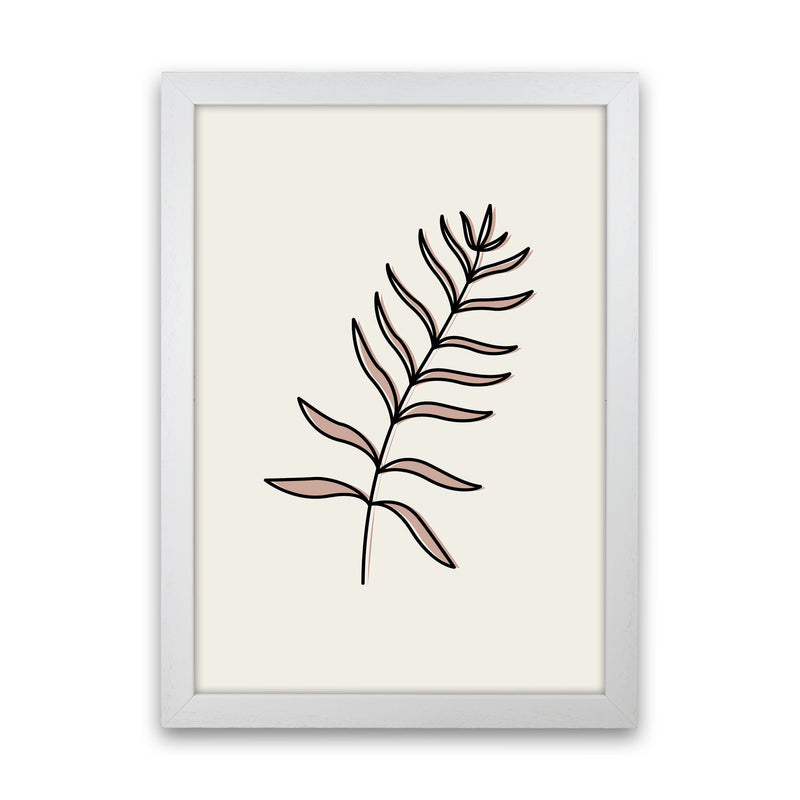 Abstract Tropical Leaves I Art Print by Jason Stanley White Grain