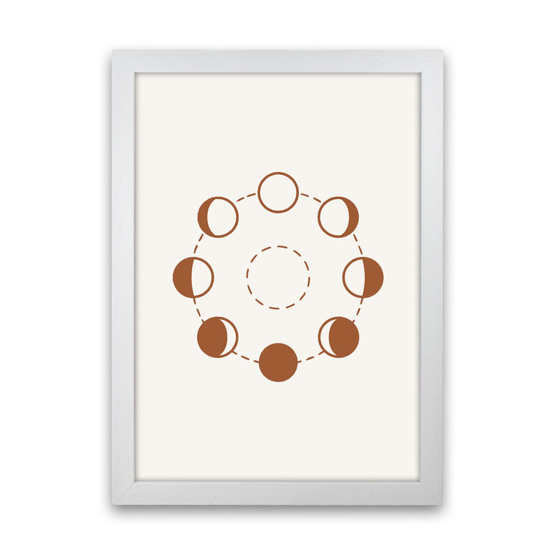 Everything Goes In Cycles Art Print by Jason Stanley White Grain