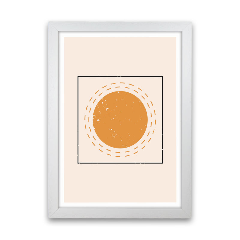 Abstract Sun For The Win Art Print by Jason Stanley White Grain