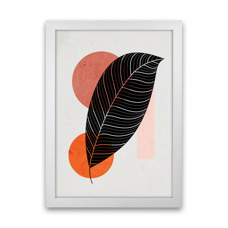 Abstract Leaf Vibe III Art Print by Jason Stanley White Grain