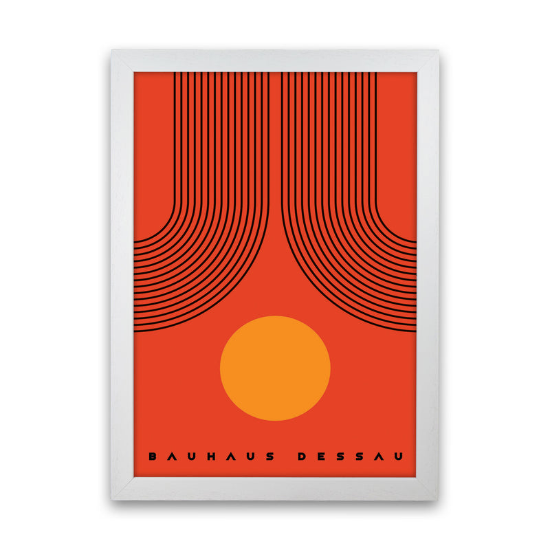 Bauhaus Design IIIIII Art Print by Jason Stanley White Grain