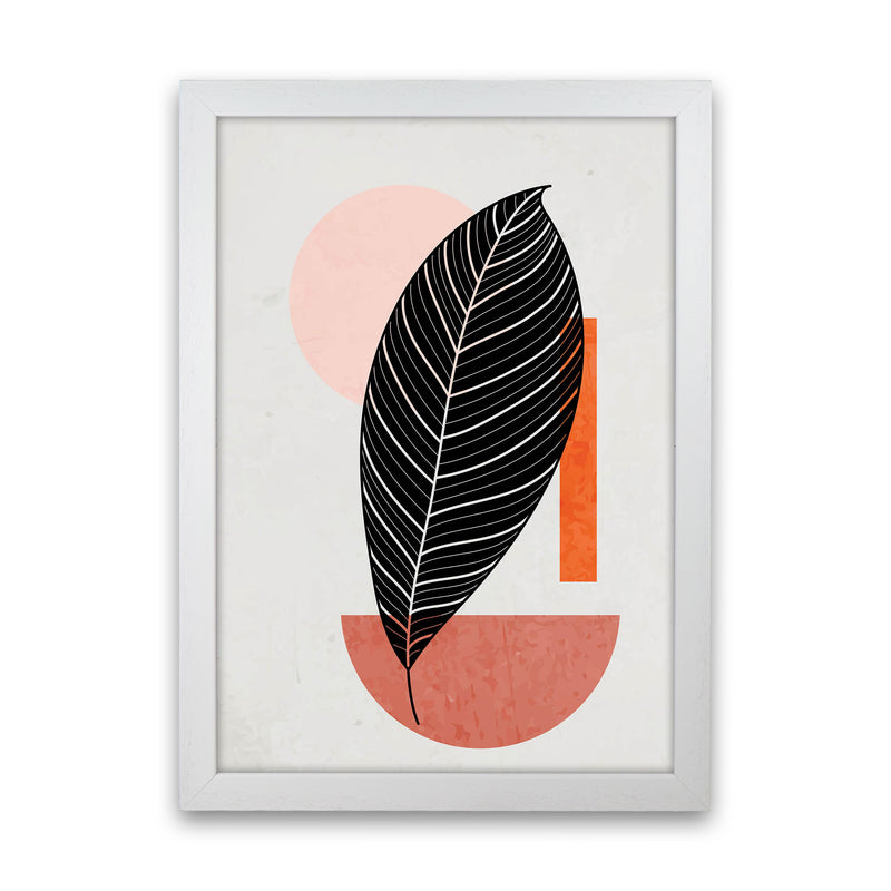 Abstract Leaf Vibe I Art Print by Jason Stanley White Grain